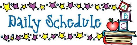 Daily Schedule 